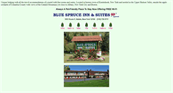 Desktop Screenshot of bluespruceinnsuites.com
